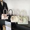 Minimalist Pu Shoulder Bag With Inner Zip Pocket For Work And Casual Outings