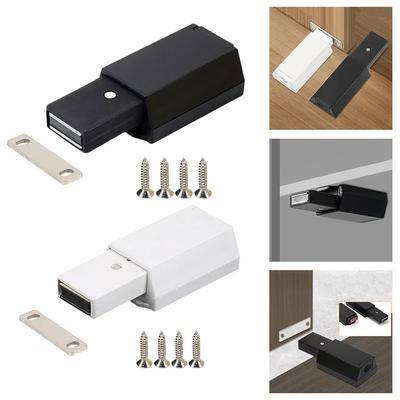 Magnetische Türverschlüsse, strapazierfähig, zum Öffnen von Schränken, Türstopper, Schließer, Kleiderschrank, magnetische Saugnapf-Möbelbeschläge