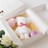 Bloom Imabari Handtuch Handtuchbär Handtuch Geschenkset Bär Blumen Design Niedliches Handtuch Geschenkset Verpackt Hergestellt in Japan - & - - - (Braun)