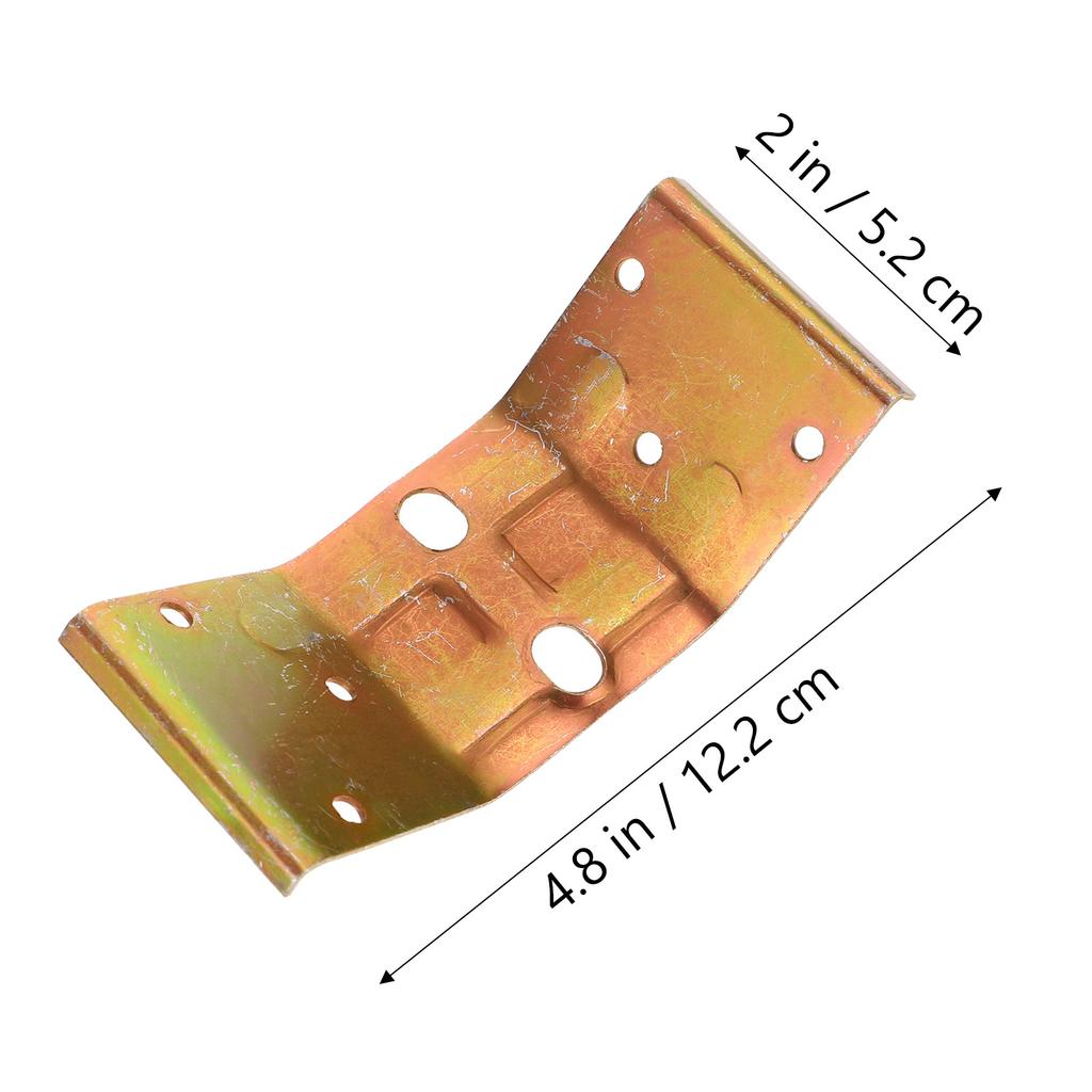 10pcs Corner Bracket Iron Fixing Brace Corrosion Resistant Sturdy Connector For Furniture Table Bed Shelf Woodworking Repair