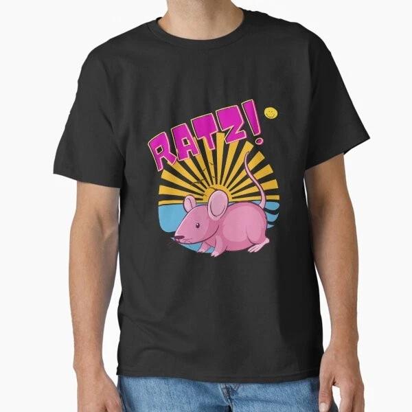 Ratz Funny Ratz Pink Ratz Classic TShirt Made In UsaAus TShirt S2xl S