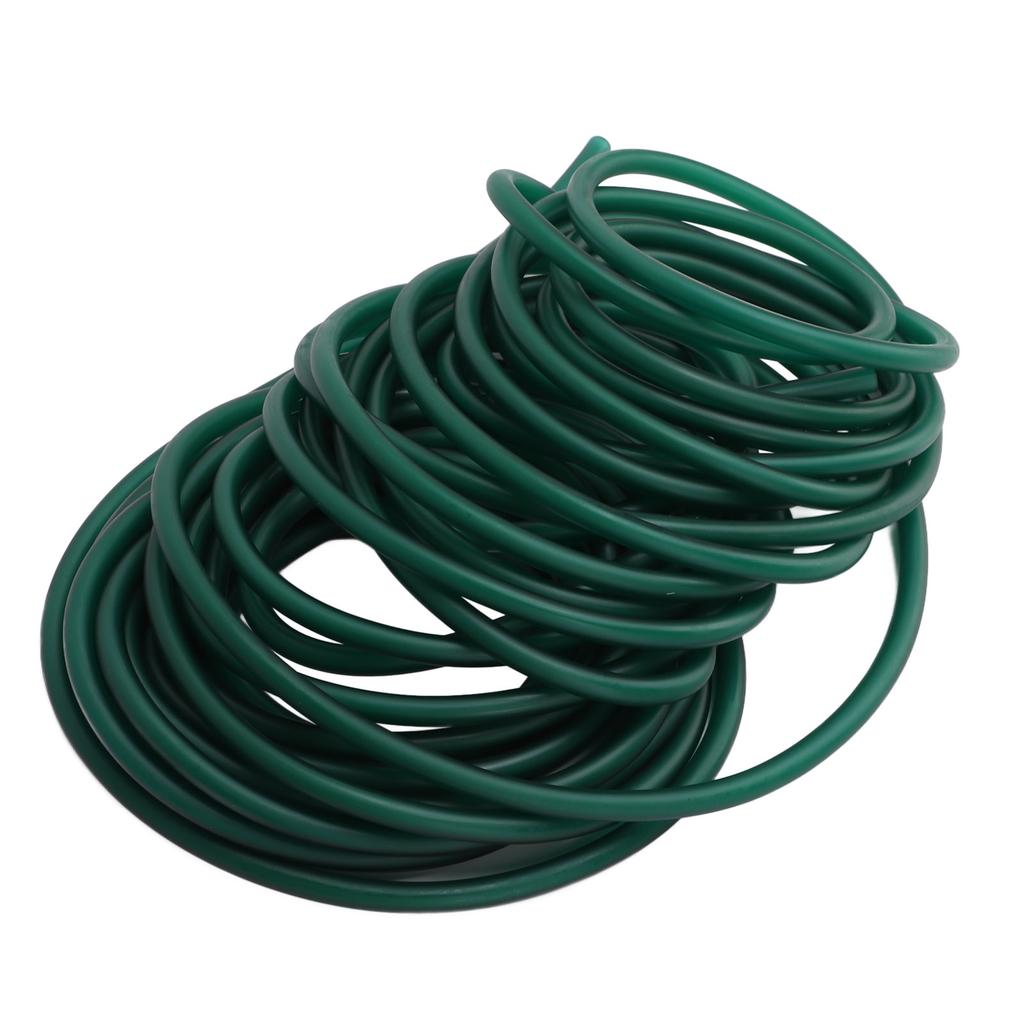 Latex Gummischlauch Grün Hochelastisches Naturkautschukband für Schleuder Outdoor Jagd Fitness Übung 10 Meter