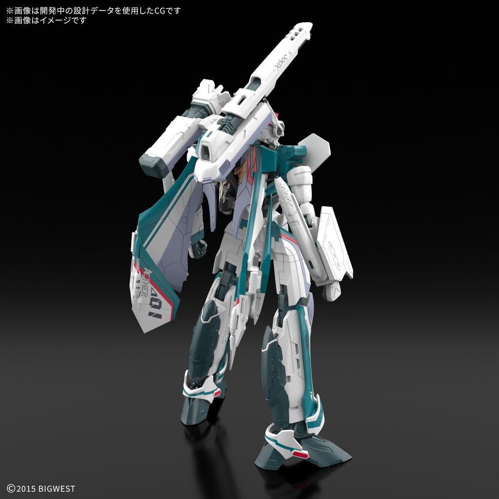 HG Macross Delta VF-31S Siegfried Arad Molders Custom 1/100 Scale Plastic Model Kit