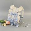 Sweet Bow Lolita Headband Handmade Anime Cosplay Headdress Lace Bow Hairband  Lolita Fashion