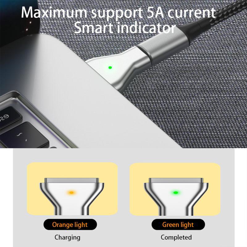 Pd Adapter Type C Female To Compatible For Magsafe2 Zinc Alloy T-shaped Head Converter Compatible