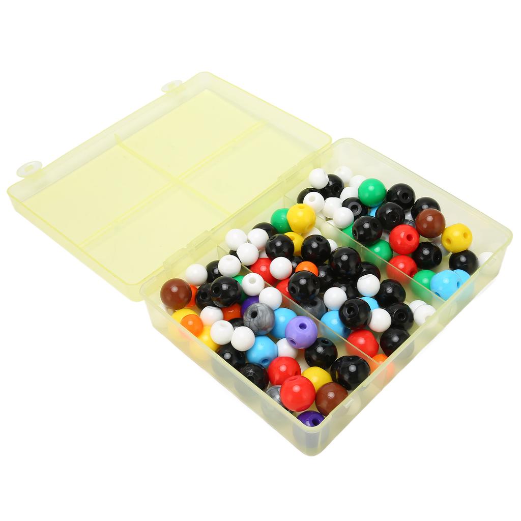 Chemie Molekulare Modell Kit PP Kugeln HCONS Cl Br PI Box Verpackt Molekulare Struktur Modell für