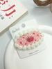 Exquisite Handmade Yarn Crochet Hair Clip - Cute, Original Design for Girls' Instagram-Ready Hair Accessories.