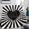 1Pc Love Print Flannel Blanket, High quality Comfortable for All Seasons, Home Decor, Warmth and Comfort, Perfect for Christmas Gifts W14
