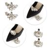 Shoe Clips Charms for Women Detachable Rhinestones Crystal Shoe Buckles Bridal Wedding Prom Party High Heel Decoration