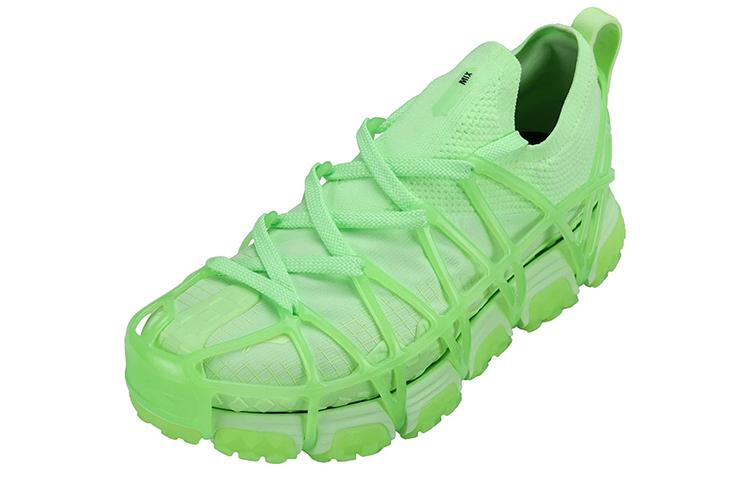 Li Ning Mix ACE Fabric Slip Resistant Abrasion Resistant Low Top Casual Shoes Women's Fluorescent Ice Green AZGS030-2