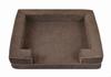 Rex Orthopedic Brown Sofa - 70 X 60 X 16