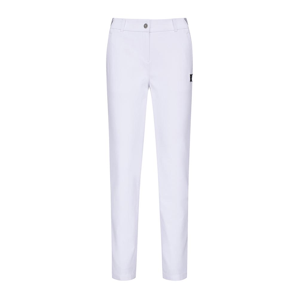 ANEW GOLF Women Side Logo Pointlong Pants_Wh
