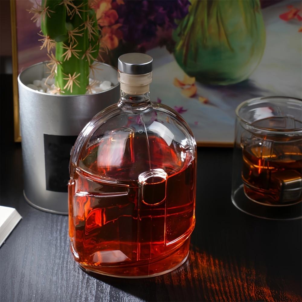 Galaxy Whiskey Decanter Bottle Wine Glass Bottle Creative Transparent Whiskey Glass Bottle Bar Sets for Party Wine Separator