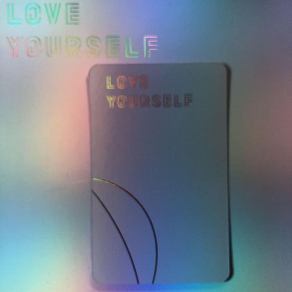 [USED] BTS Taehyung Trading Card LOVE YOURSELF V Tae