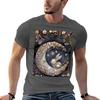 Moonlit Forest Rabbit TShirt No Iron Casual Short Sleeve Top