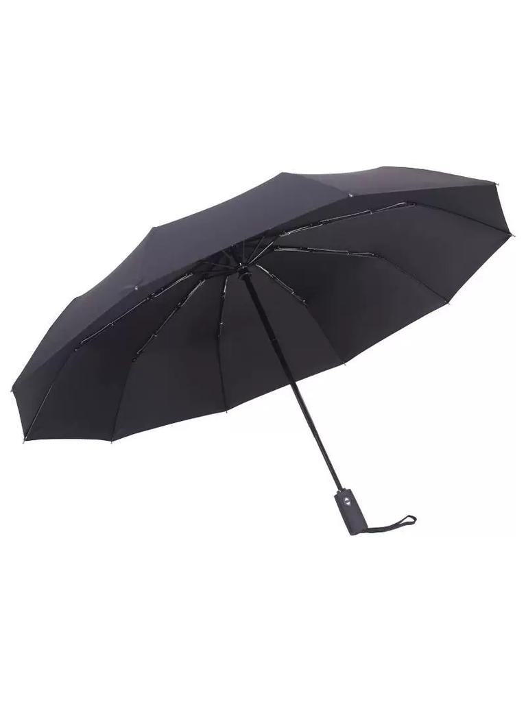 Rainy Day Men's Business Automatic Folding Umbrella Extra Large Double Reinforced Dual-Use Umbrella for Sun and Rain 70% off Customized Umbrella with