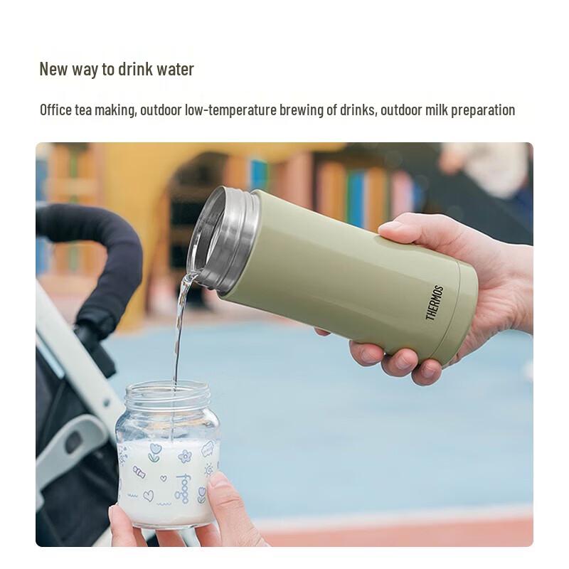 Thermos TCDC-400 Stainless Steel Temperature Display Vacuum Flask