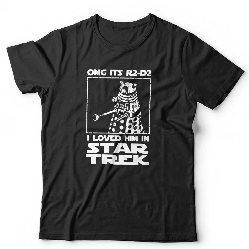 

OMG! Its R2D2 Tshirt Unisex and Kids Funny Parody Sci Fi Dalek Humour Gift XL