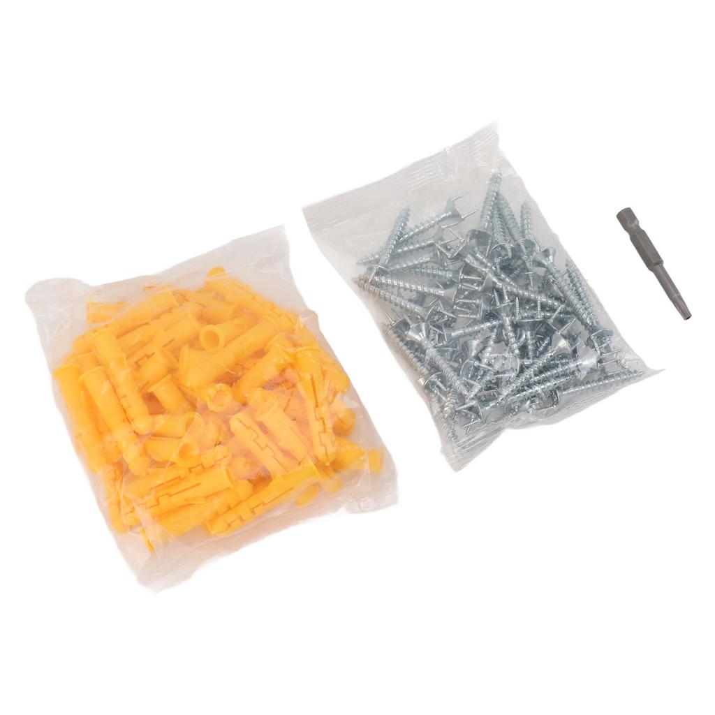 Schraubnägel Doppelkopf Sockelleistenschrauben Edelstahl mit Dübel Schraubendreherbit Nahtlos