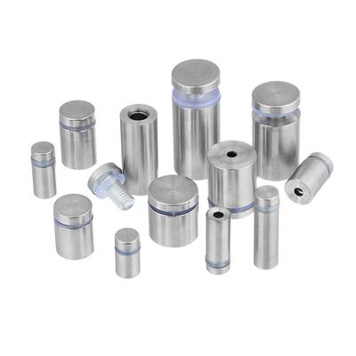 Stainless Steel Glass Fasteners Advertising Board Fixed Nails Durable Spacer Holder Billboard Fixing Screws Standoffs 4/6/10Pcs