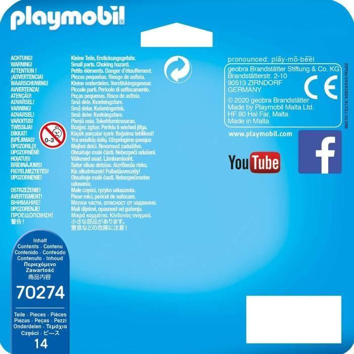 PLAYMOBIL - 70274 - Playmobil Duo - Couple de vacanciers