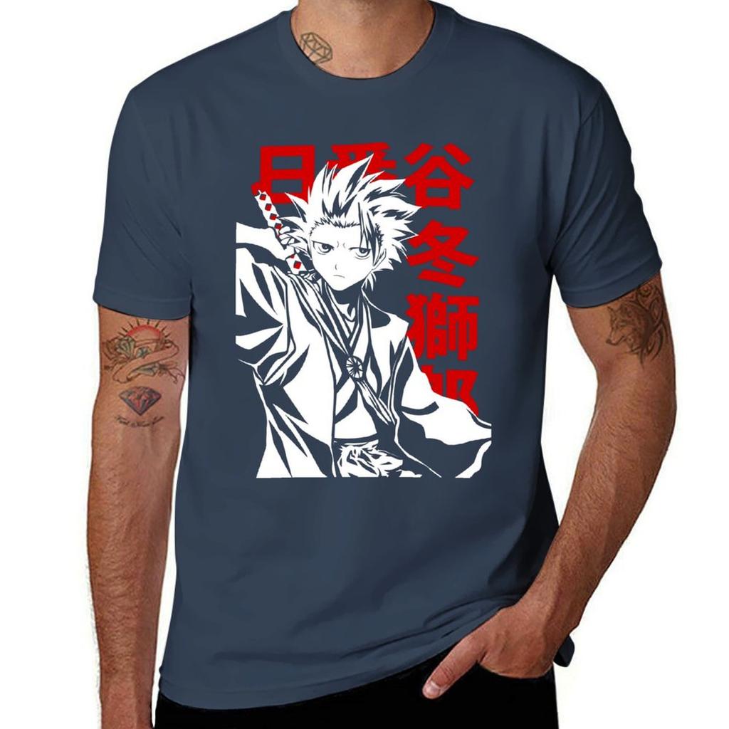 10th Division Captain  Hitsugaya Tshirt Nonshrink Basic Cotton Tshirt