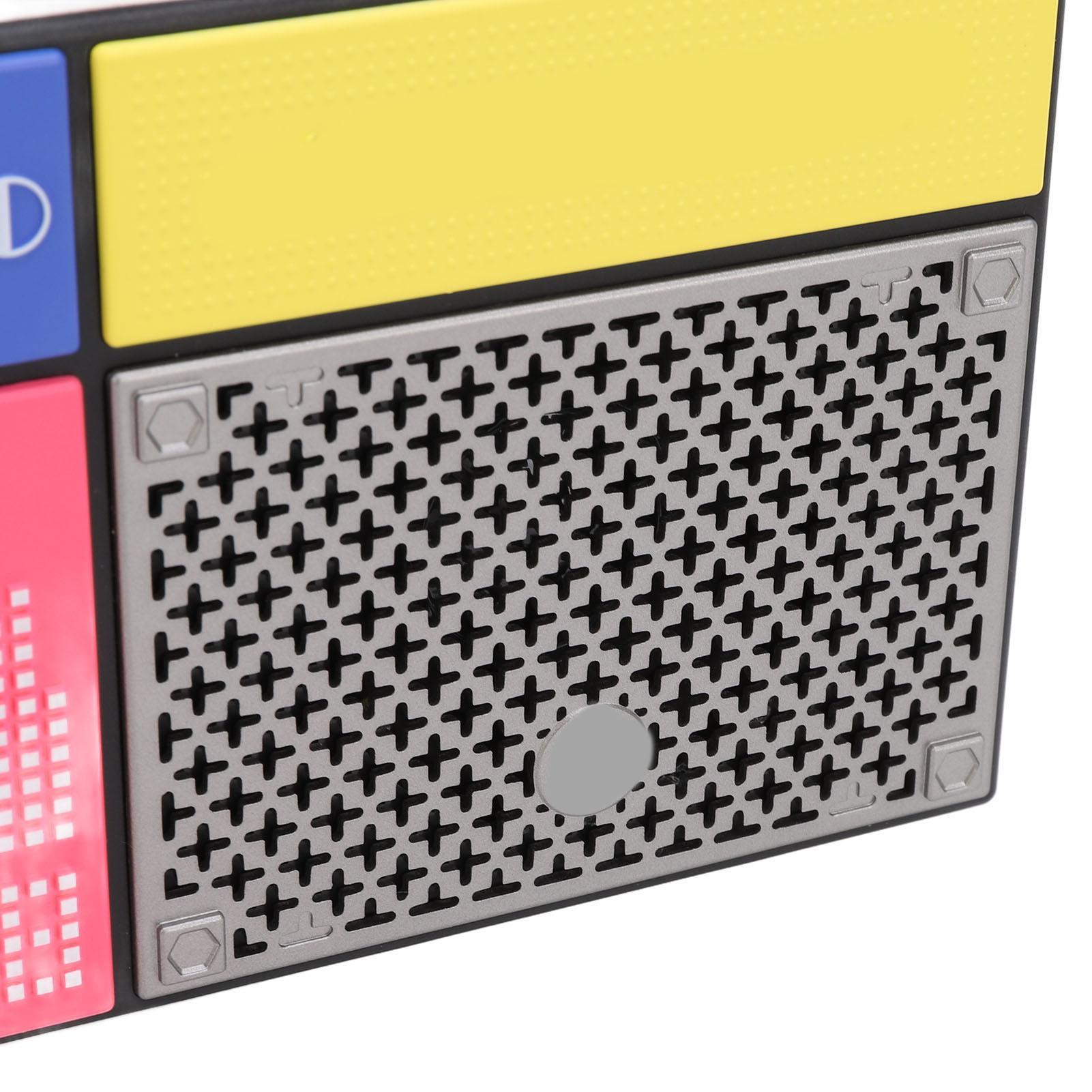 

Bluetooth Speaker 5W Stereo Sound Modern Cute Pixels Style Portable Wireless Small Speaker for білий