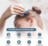 Dealsure Head Massager for Scalp | 4 Heads Electric Head Massager Vibrating Machine | Handheld Massager Tool with Telescopic Handle for Relaxing