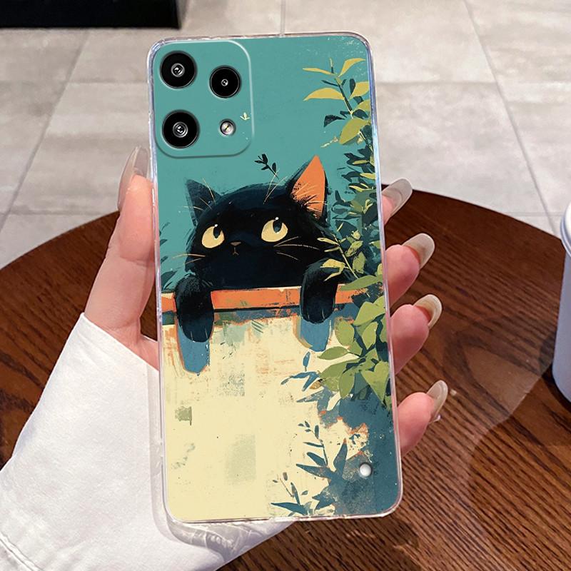 Casing For Nothing Phone 3a Lite Case Aesthetic Cute Cat Astronaut Transparent Soft Silicone Back Cover Phone3aLite Phone Case