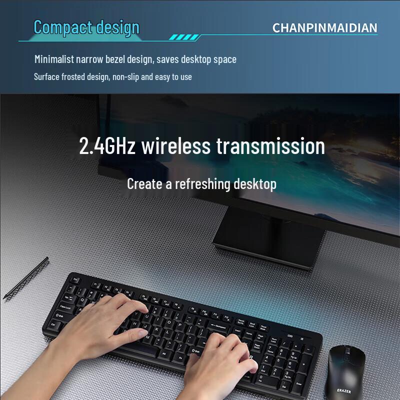 Lenovo KN360 Wireless Keyboard and Mouse Combo
