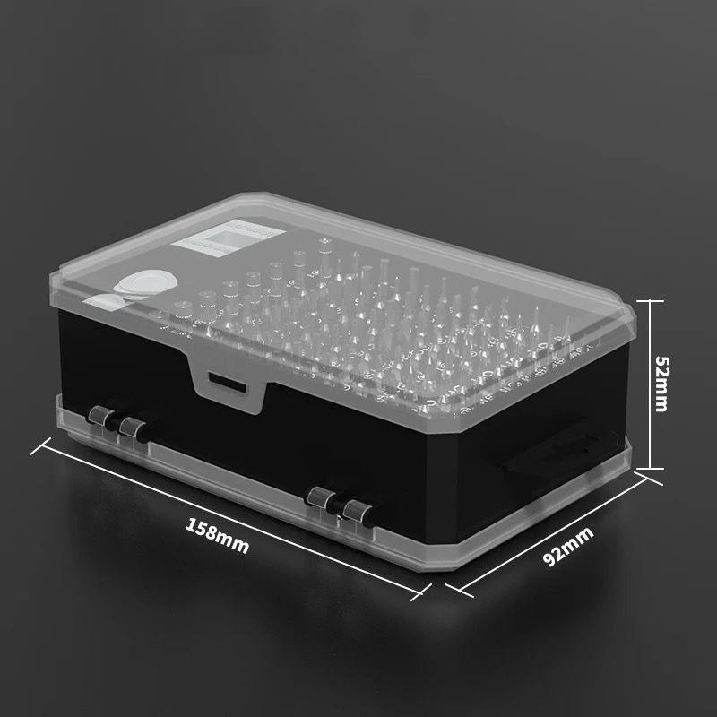 Magnetic Screwdriver Set, 115 in 1 Precision Repair Kit with High Hardness CR-V Bits for Phone Laptop PC Electronics Disassembly