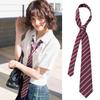 Fashion Lengthen Red Striped Tie American Waistband Jeans Shirt Accessories Multi-functional Personality Headband Scarf Belts