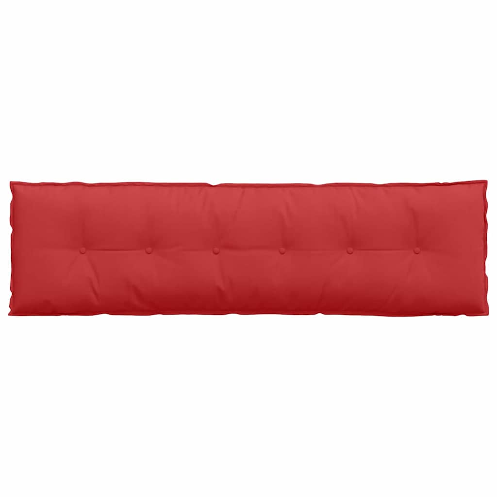 Back Cushion Red 180 x 19 x 50 cm Fabric