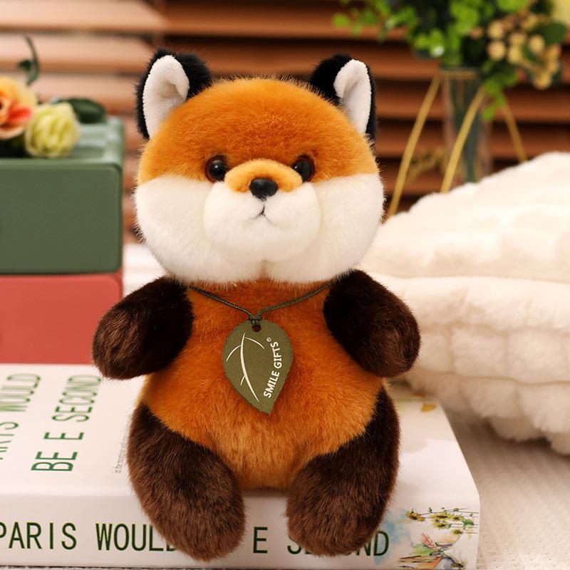 Ailurus Husky Fulgens Yellow White Cat Koala Fox Panda Border Collie Plush Toy