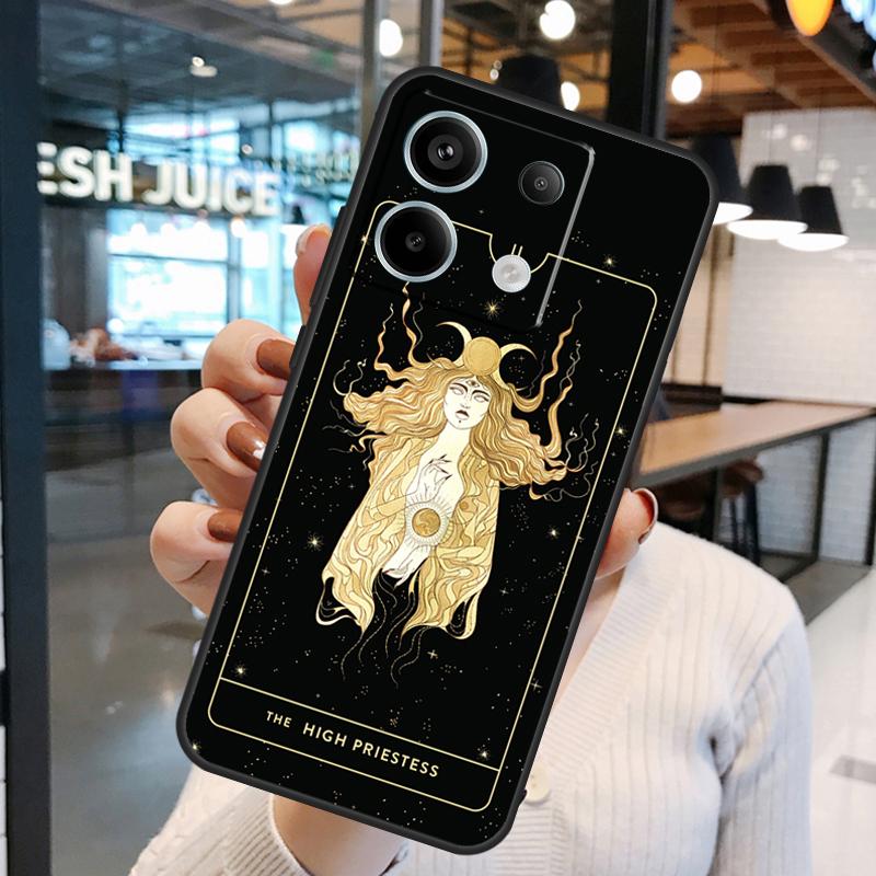 

Лунное Колдовство Таро Таинственный тотем Чехол Для Xiaomi Redmi Note 13 Pro 10 11 12 14 15 Pro Plus Redmi 15C 14C 10C 12C 13C 15 Обложка Redmi Note 14 Pro 5G