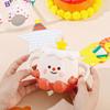 Cute Cake Cup with Lid Cartoon Smiling Face Mug Large Capacity High Temperature Resistant Household Set Water Cup Small Gift