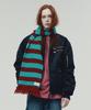 THEVINYLHOUSE Mohair Striped Scarf Red (Vh2Dfuab70A)