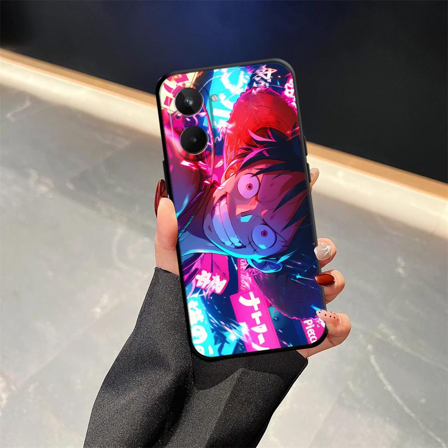 

Чехол для телефона для Realme C15 C12 C25 11 Pro 12 14 GT Master Neo2 Nazro 50 50i C33 C35 C53 C55 C21 P3 Ultra One Piece Аниме realme 8S 5G