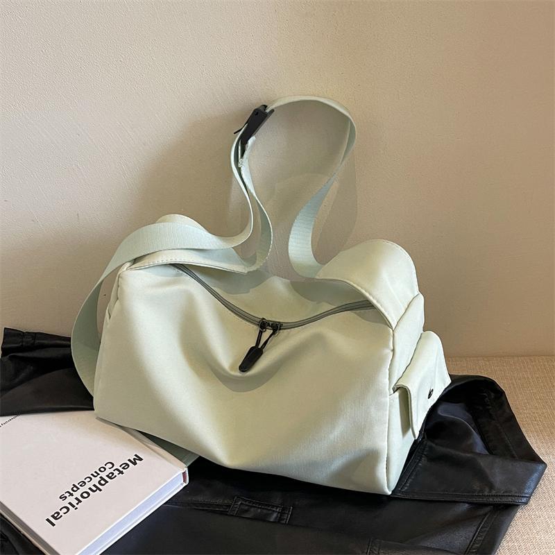 

Leisure Canvas Big Bag for Women 2065 New Lightweight Versatile Travel One Shoulder Crossbody Bags Commuting Sports Backpack (30cm<Max Length<50cm) світло-зелений колір