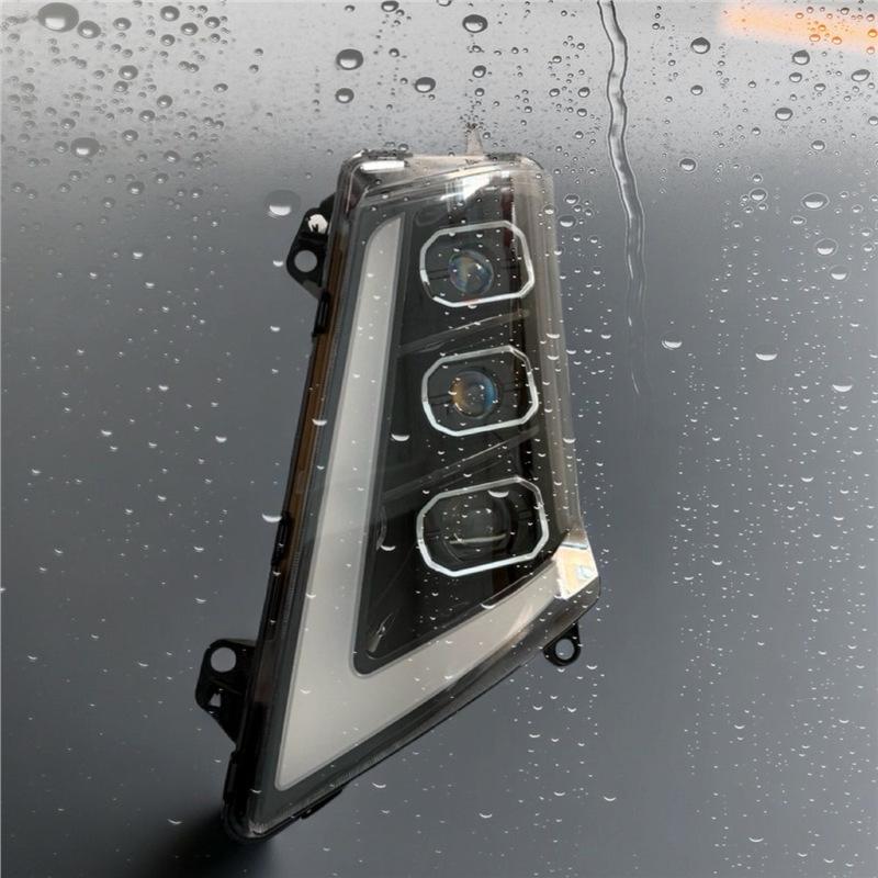 Volvo FH440/FH460 Truck Dual-Lens LED Headlight Assembly & Accessories