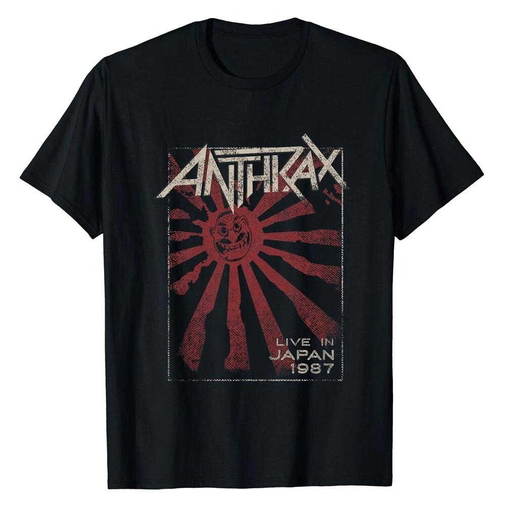 Футболка Anthrax Live in Japan Официальная группы Черная Новая M