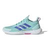 adidas Adizero Ubersonic 4.1 Bleu Cobalt Semi Bleu Cobalt Éclat Violet (Aux femmes) Baskets Femme ID8553
