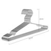 10Pcs/Set Stainless Steel Clothes Hanger For Dresses T-Shirts Coat Sweater Wardrobe Storage Organizer Drying Rack