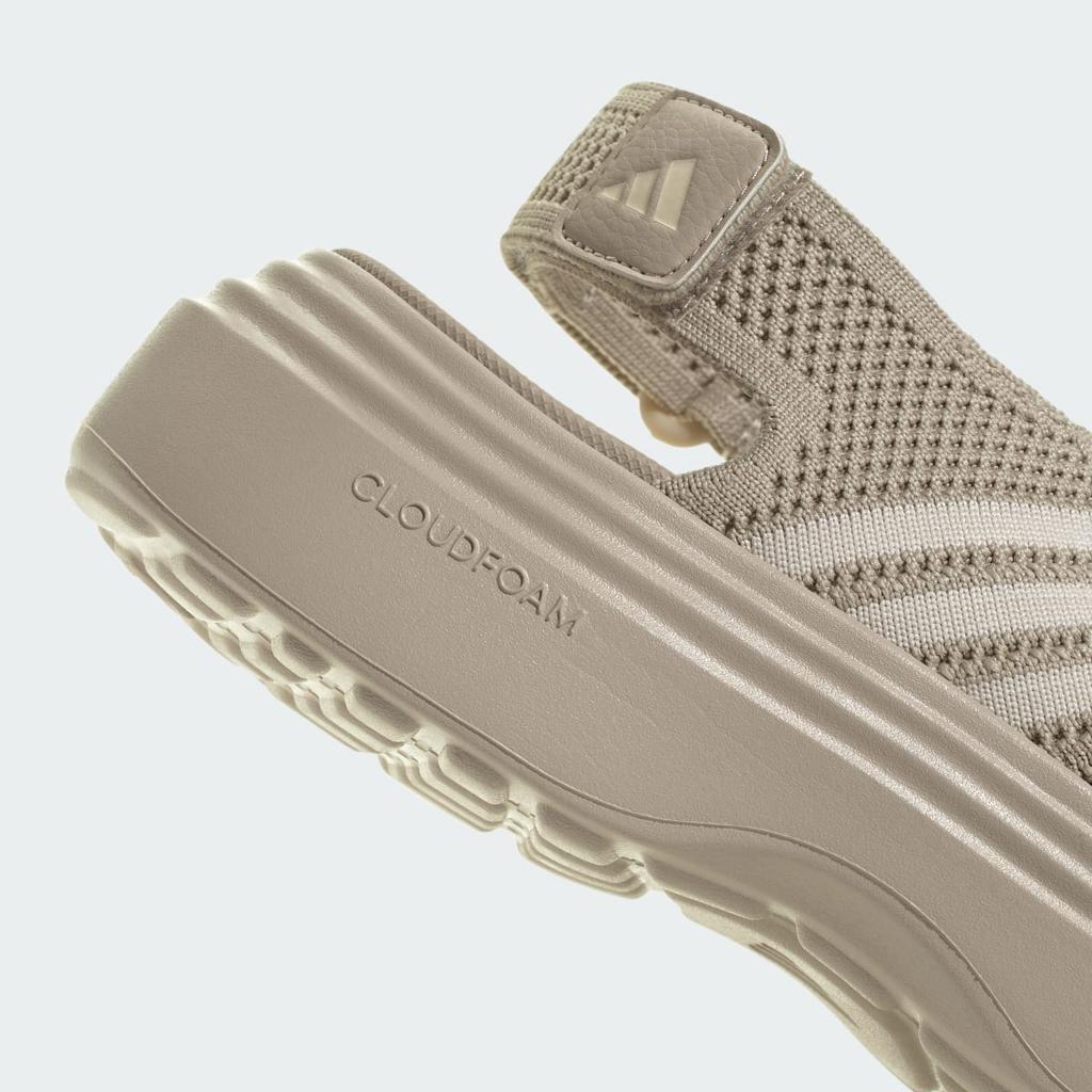 adidas LIFESTYLE SANDAL KK0395 Unisex Sportswear Sandals Wonder Beige / Wonder White / Wonder Beige