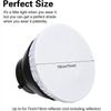 New White Soft Light Diffuser Sock Standard 7" 180mm Diffuser Cloth Nylon Cloth Filter