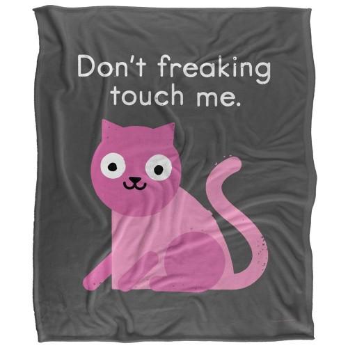 David Olenick Purrsonal Space Silky Supersoft Blanket