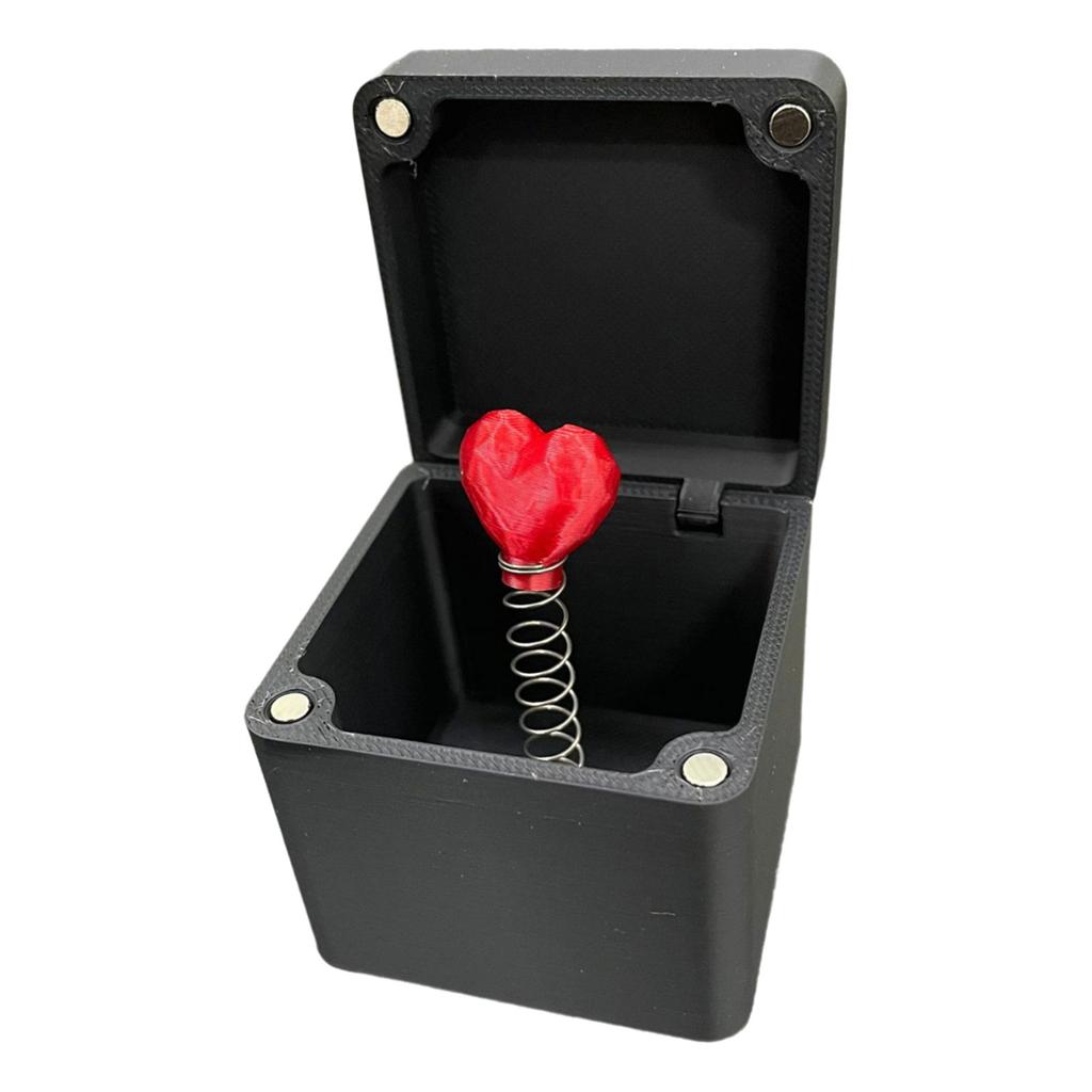 Rose Surprise Present Box Love Heart In Box Valentines Day Surprise Present Box for Wife Friend Valentines Day Christmas