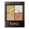 Excel Real Close Shadow CX04 Nuance Color Eyeshadow 4 3 Textures (Drop Shoulder) Palette, Shades, (Gloss, Glitter, Matte)