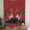 The Unicorn In Captivity Wall Tapestry Cover Beach Towel Picnic Yoga Mat Home Decoration Animal Wall Covering Blanket