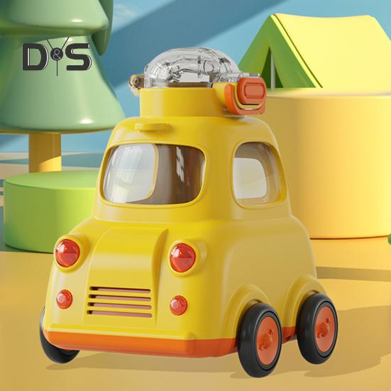 Dětská láhev na vodu do auta s brčkem a popruhem 600 ml Bez BPA Nepropustný hrnek s brčkem Kelímek na horké a studené nápoje pro chlapce dívky do školy na sport cestování